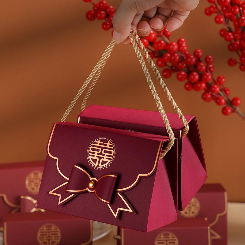 2024 Wedding Favor Handheld Candy Gift Box