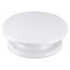 Plastic Cake Decorating Turntable Non Slip Base Smooth Rotation Perfect For Home Baking Pastry Making