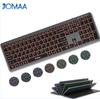 JOMAA Bluetooth RGB Keyboard: Multi-System Compatible for Laptops & Home Office