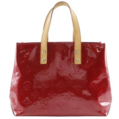 Louis Vuitton Olověná PM kabelka M91990 Pomdamul Červená Monogram Vernis Dámská Použitá