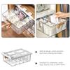 M-Modern-Underwear Storage Box PET Underwear Storage Box Hanging Sock Organizer Compartment Sock Under The Table Underwear Bedro
