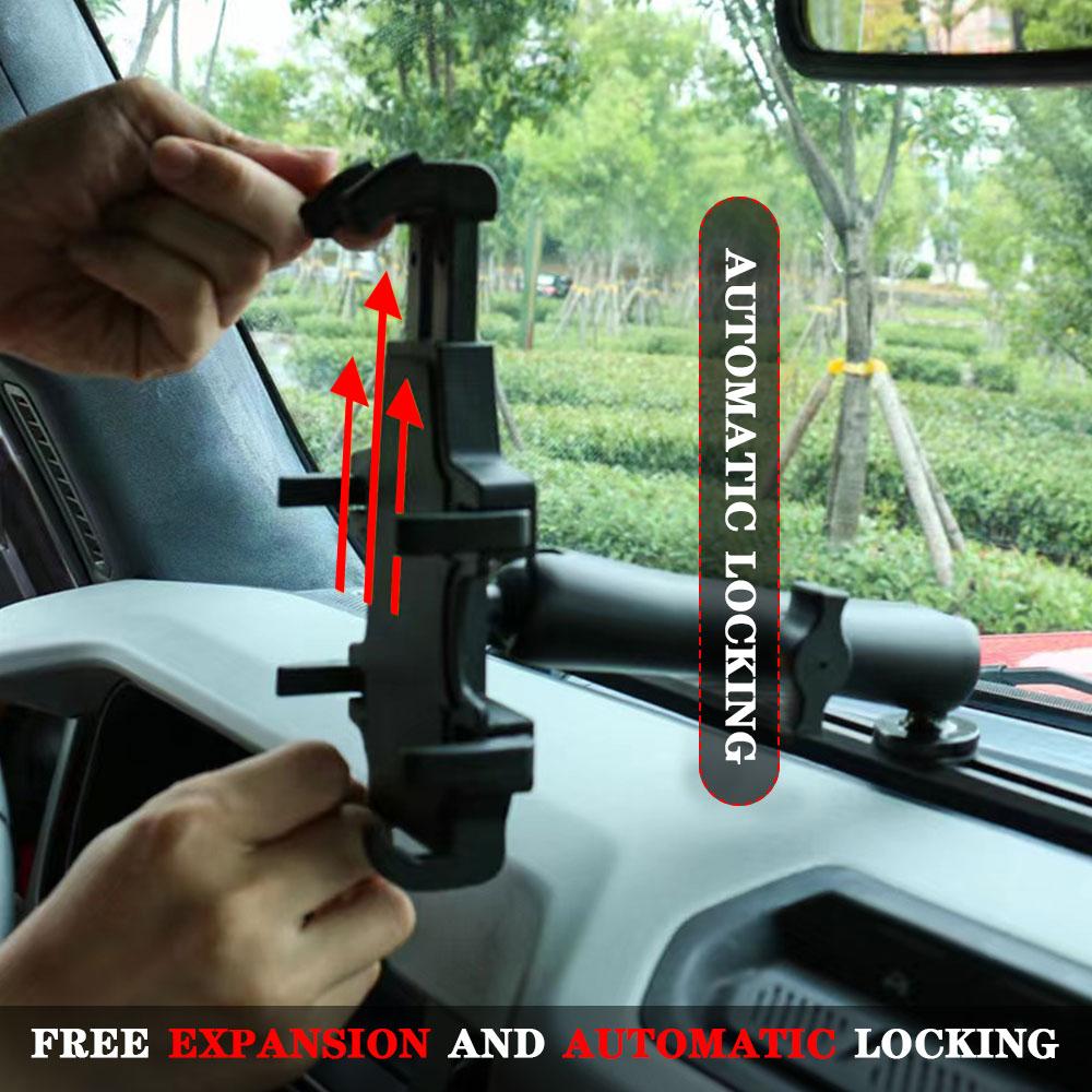 Interior Parts 360 Degrees Rotation Cellphone Holder Mobile Phone Stand Car Mount For Ford Bronco 2022