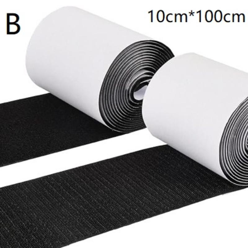Width Strong Self Adhesive Fastener Tape Non Slip Sofa Cushion Hook And Loop Nylon Sticker