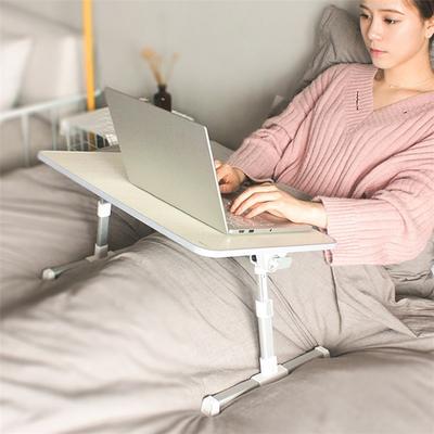 Multifunction Simple Folding Laptop Desk With Cooling Fan Lifting Small Table Dormitory Computer Table 2020 New WF110407