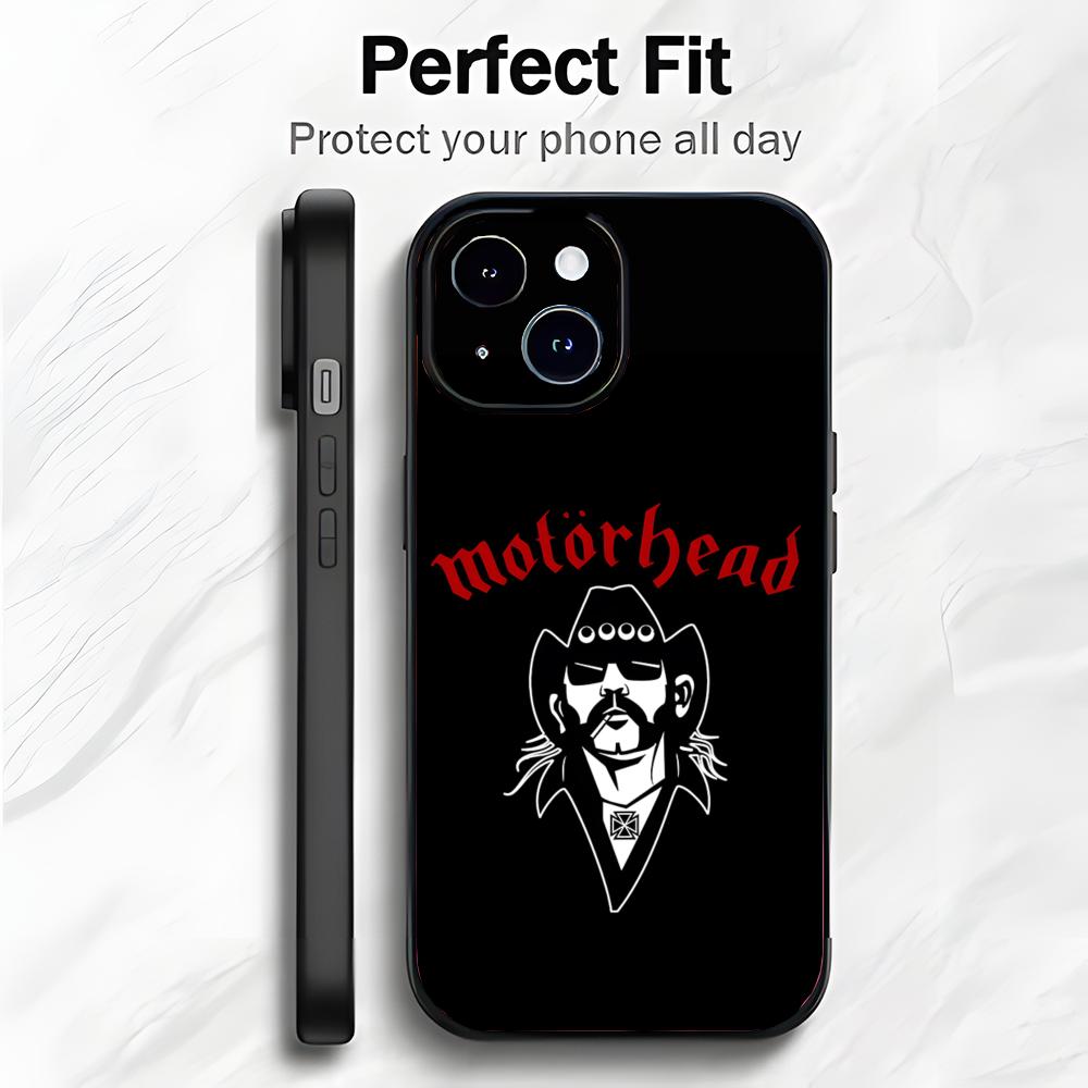 Loud Classic Band M-Motorhead Phone Case Phone Case Soft Packaging Lightweight For iPhone17 16 15 14 13ProMax