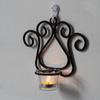 Anti-Rust Iron Candlestick Shelf Decorative Wall Display Holder  Wedding Decor