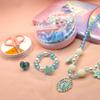 Popular DIY Beaded Bracelet & Necklace Set for Kids – Princess Design & Fun Accessories
