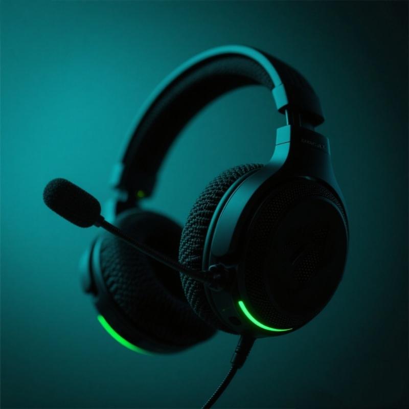 Gaming Microphone With AI Noise Cancelling And Easy Installation Design Flexible For BarracudaX PC Music Player Headsets