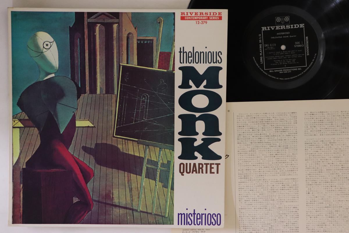 

LP Record THELONIOUS MONK - Misterioso SMJ6119 RIVERSIDE 1975 Japan Jazz