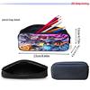2Pcs Set Kids Backpack with Front Pocket & Pencil Bag, Cartoon NARUTO School Bags for Boys&Girls Aged 6-10, Durable& Lightweight