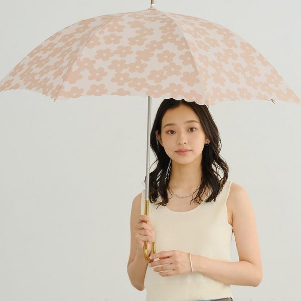Wpc Flower Lace Umbrella 4750 08 001 off-white