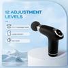 High-Frequency Vibration Waist Massager  for Body Muscle Pain Relief