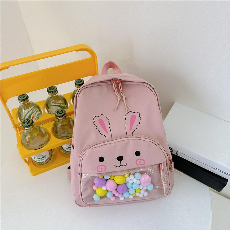 

Модный и милый мультяшный рюкзак для детей No colored balls жёлтый