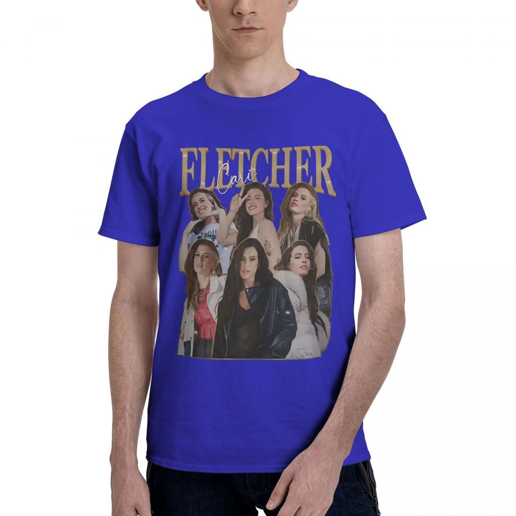 Cari Fletcher 100 Cotton Casual Breathable Confortable Men Top High End Mens Clothing T Shirt Men