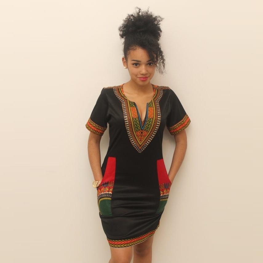 Buy Women's Dashiki Dress African Folk 