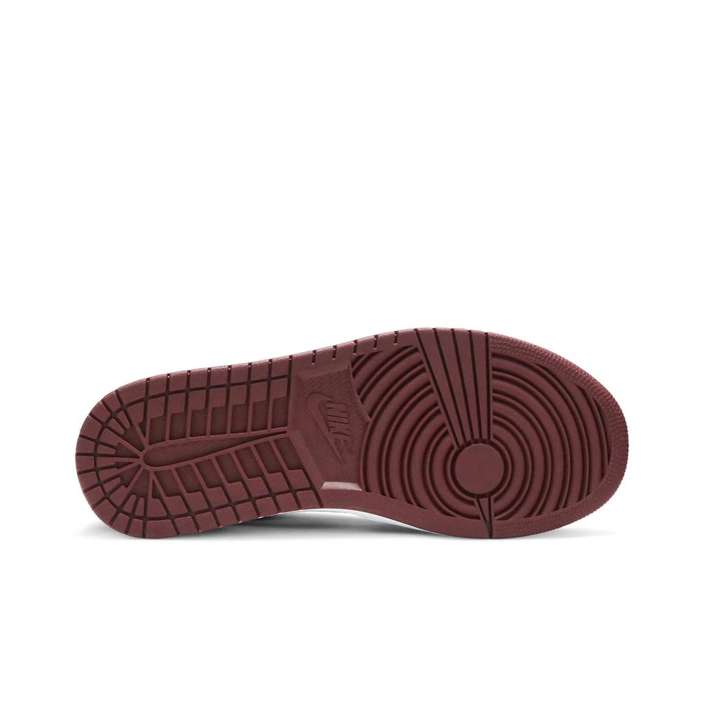 Air Jordan 1 Low 'Noble Red' (Unisex) Vintage Basketball Shoes 553558 604