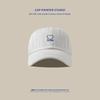 Bear Embroidered Baseball Cap for Women In Summer Korean Style Casual Breathable Sun Hat Fresh and Fashionable Versatile Baseball Cap