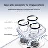 Pisen Transparent Ultra-Thin iPhone 16 Case with Lens Protection