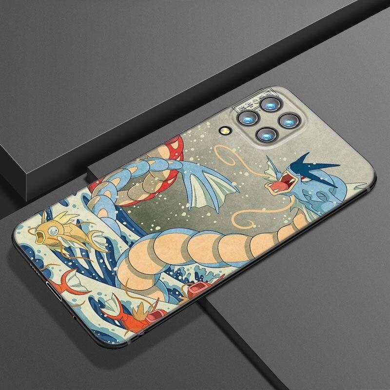 Japanese Wave Anime Dragon Phone Case For Samsung A21 A30 A50 A52 S A13 A22 A32 4G A23 A33 A53 A73 5G A12 A31 A51 A70 A71 A72