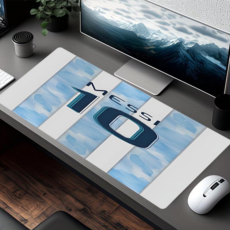 Lionel Messi Druck Mauspads, für Tastaturpad Laptop PC Matte für Büro Heimgebrauch, Schreibtischdekor, Perfektes Geburtstagsgeschenk für Gamer