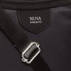 Nina Nina Ricci Vega Umhängetasche, 31-1406 BLK, Damen, Schwarz