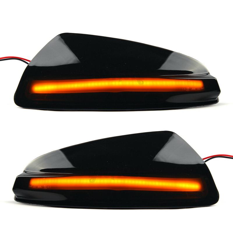 2048200721 2048200821 1 Pair LED Side Rearview Mirror Turn Signal Light Fit For Mercedes Benz C W204 S204 Viano Vito W639