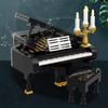 MOC Piano Building Blocks - Mini Musical Instrument Model, Compatible with Lego