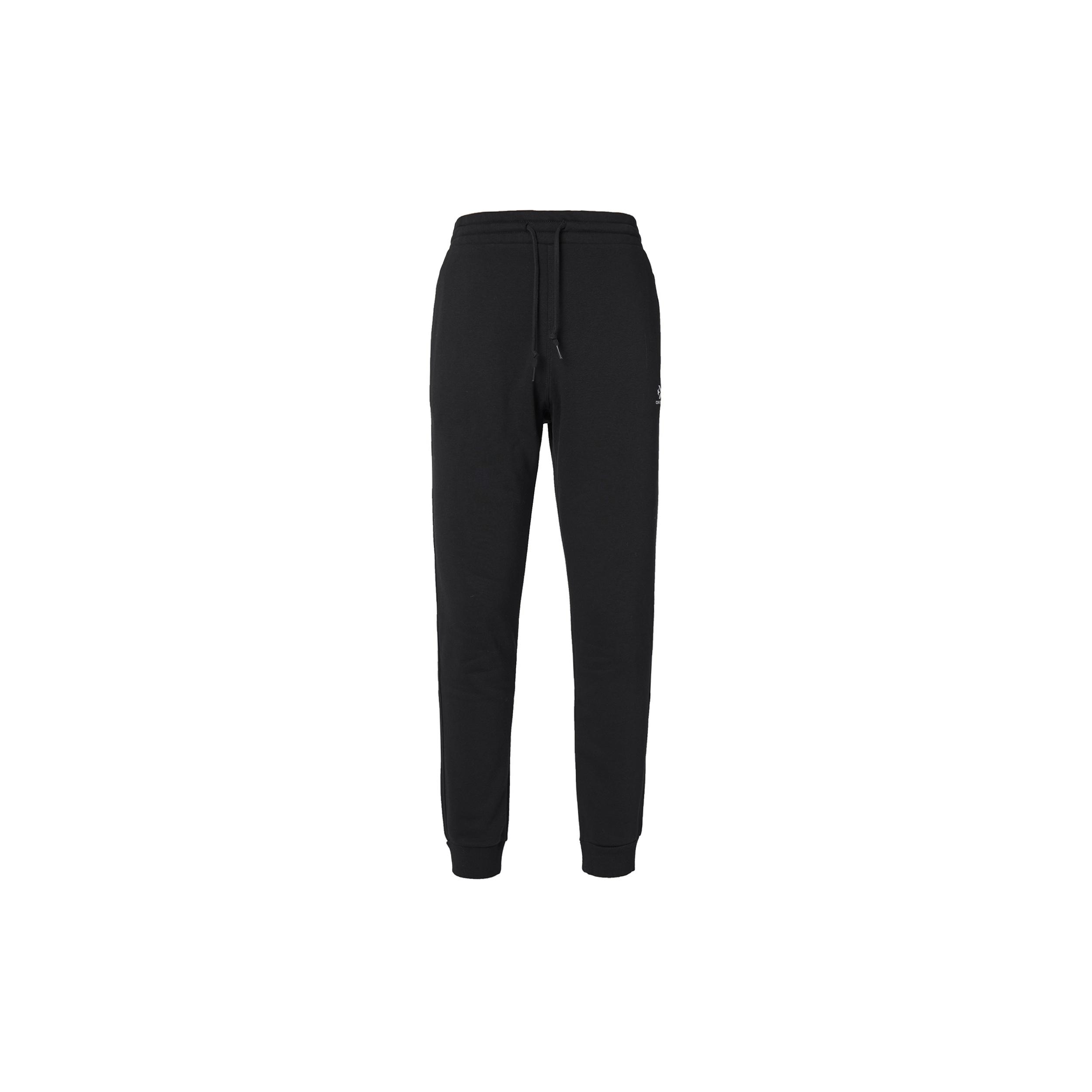 Converse Go To Star Chevron Standard-Fit Fleece Sweatpants Asia Sizing Black Men s 10019925-A01 M