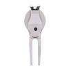 Stylish Zinc Alloy Divot Repair Tool Magnetic Ball Marker Golf Accessory(D102 Silver)