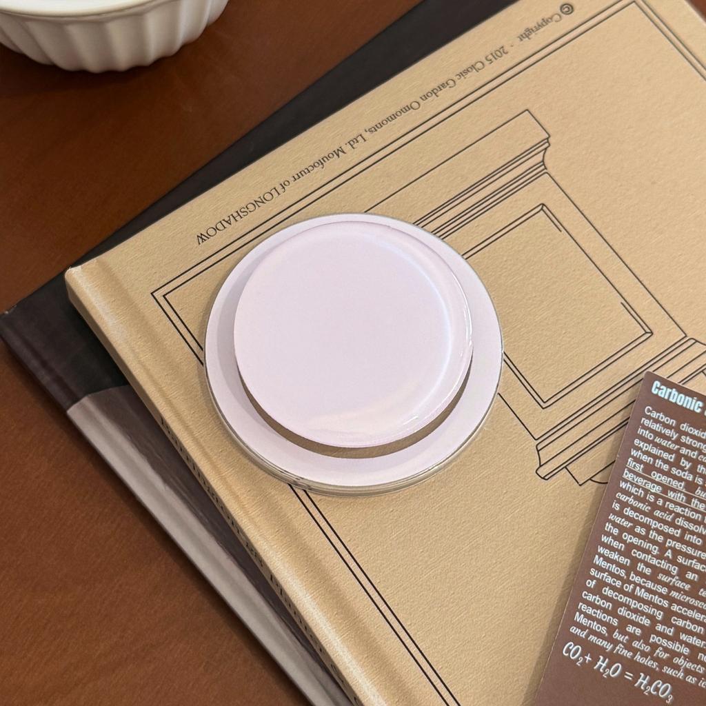 Ins Style Solid Color Simple Magnetic MagSafe Mobile Phone Holder Small Fresh Candy Color Retractable High-end Sense