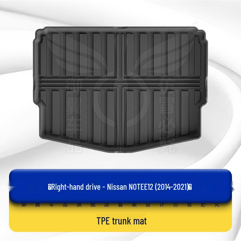 Right-Hand Drive TPE Floor Mats for Nissan Note E12/E13 (Hong Kong Version)