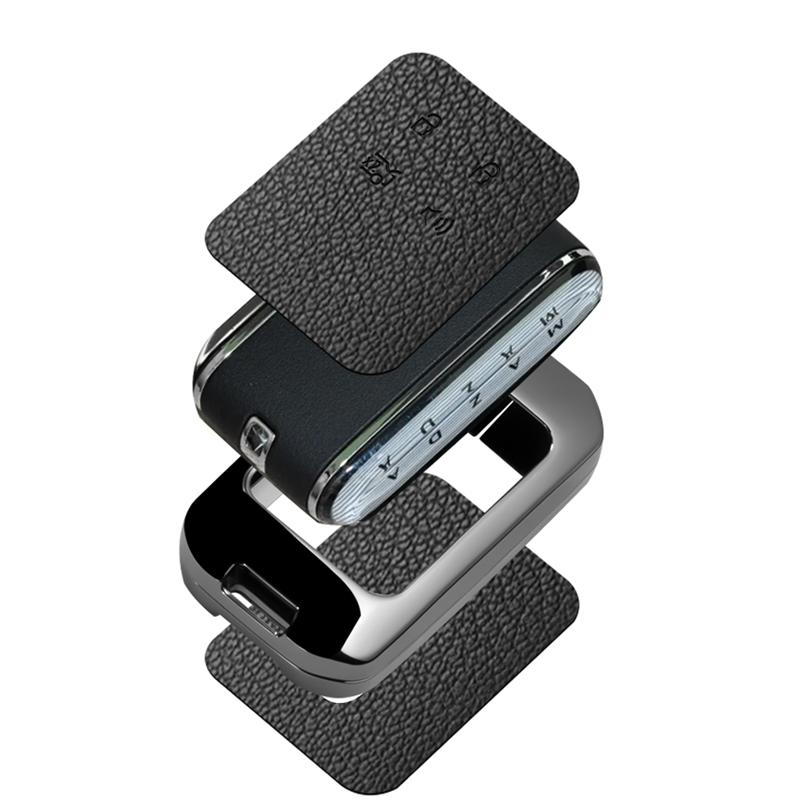 Metal+Leather Car Key Case For Mazda Ez6 Ez-6 Ez-60 Ez60 Remote Cover Bag Shell Keychain Housing Ring Holder Fob Accessories