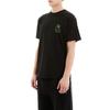 Stussy Kingston Tee Crown Parade Short Sleeve American Vintage T-Shirt Unisex Tops Black 1904440-black