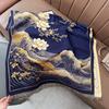 New Imitation Cashmere Scarf Retro Medium Jacquard Scarf Women's Antique National Tide Warm Shawl Autumn Outside