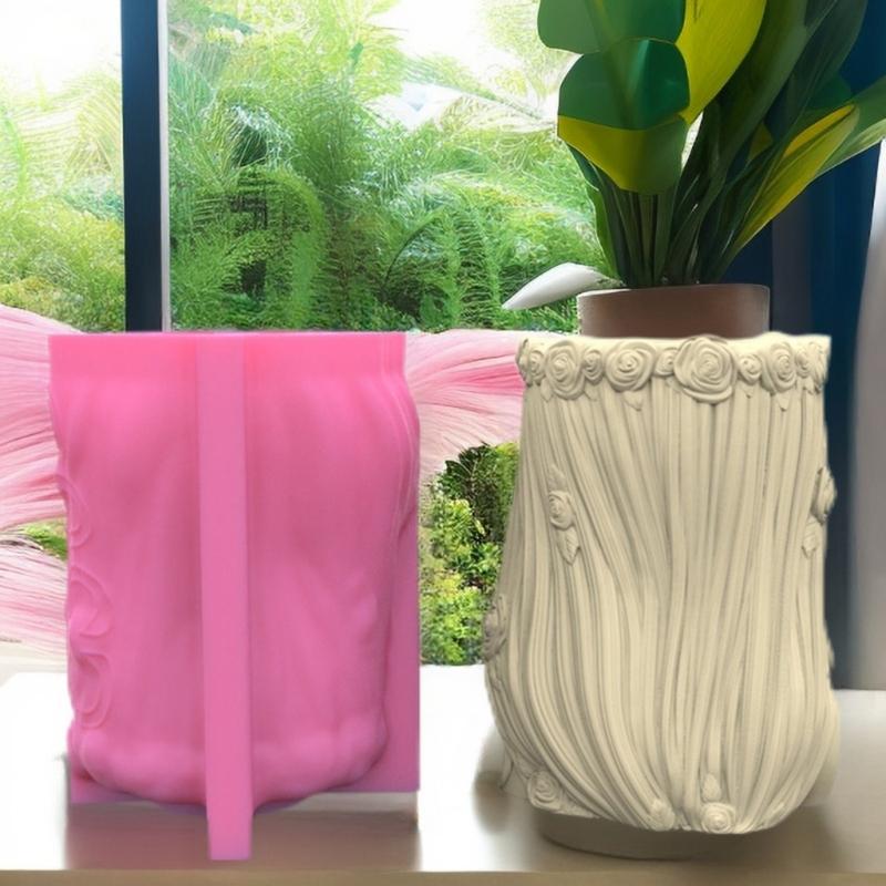 Goddess Concrete Silicone Pot Mold Succulent Flowerpot Clay Cement Plaster Molds DIY Home Garden Flower Pots Mould