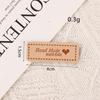 10 Stück/Set Bekleidungszubehör DIY-Aufnäher Aufkleber Englischer Buchstabenaufkleber Stoffaufkleber