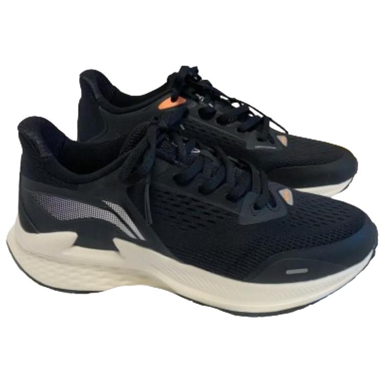 New LiNing Running Collection Anti Slip Wear Resistant Low Top Running Shoes Women's Black ARMT030-7