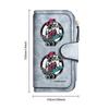 Cool Skull Skate Print Long Wallet for Men Women Casual PU Leather Multi Card Holder Forever Purse