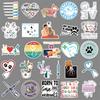 51PCS Veterinary Cartoon Stickers: Pet Doctor Theme for Phone Cases and Suitcases