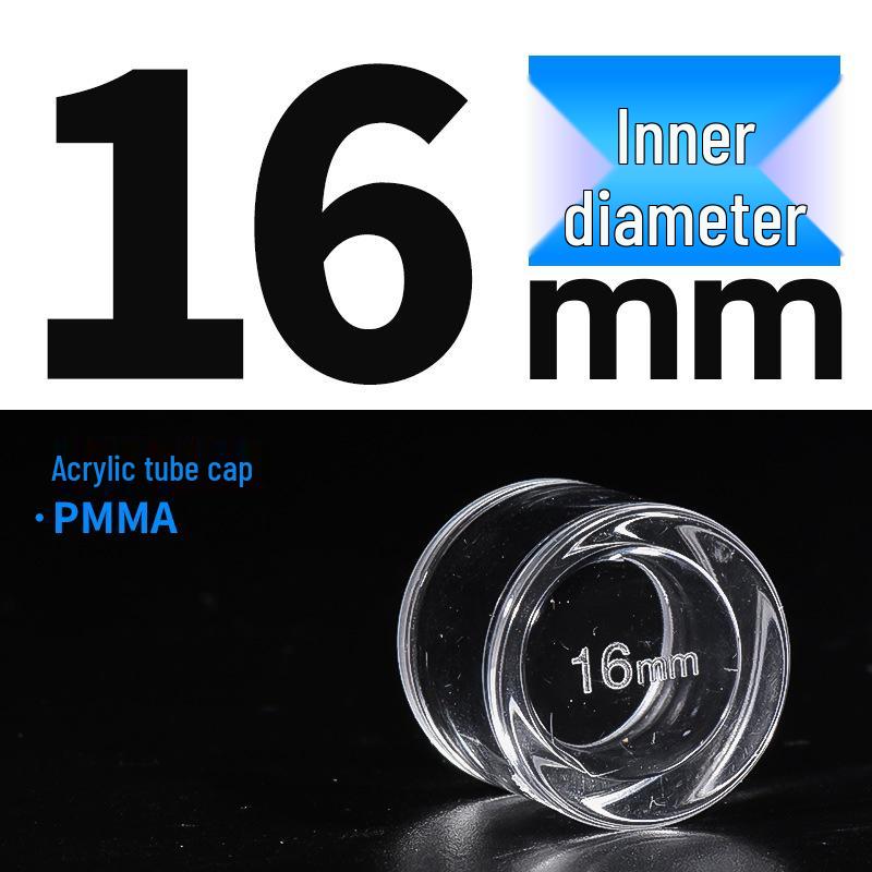 Longxiang Aquarium Acrylic Transparent Rain Tube Outlet (3/4/6 inch, 20mm)