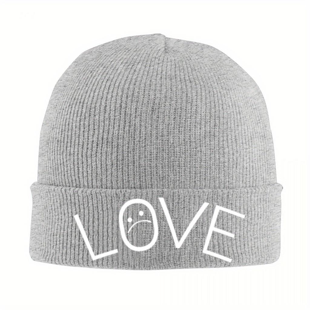 LOVE - Lil Peep Knitted Caps for Women Unisex Beanie Autumn Winter Hat Hip Hop Cap