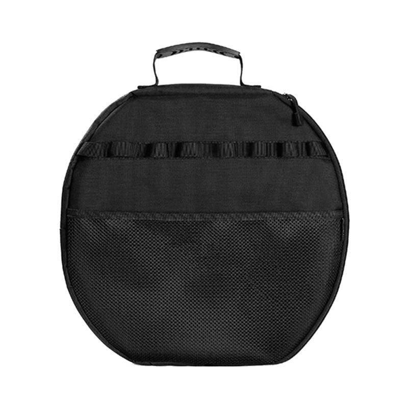Portable Grill Pan Storage Bag Large Capacity Picnic Cookware Pouch Frying Pan Organizers Barbecue Tray Carry Bag 1 чёрный