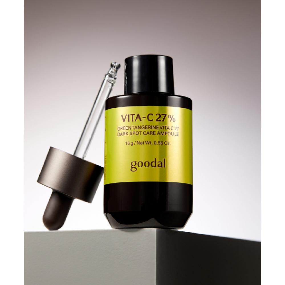 Goodal [new] Green Tangerine Vita C27 Blemish Care Ampoule FREE