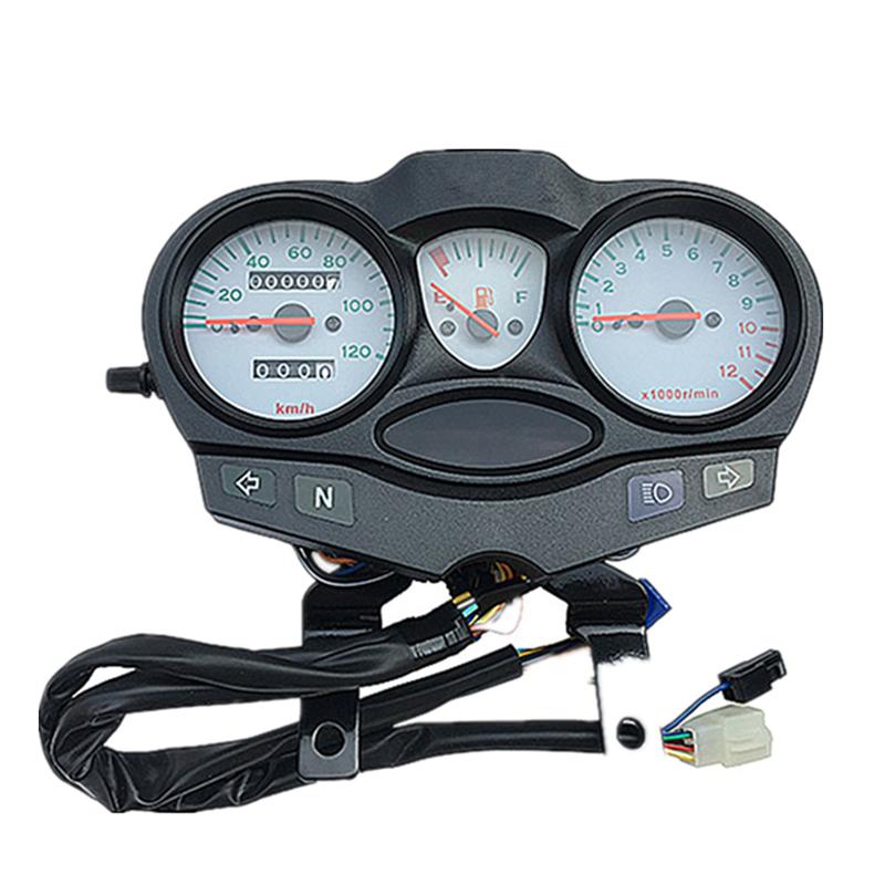 Motorcycle Tachometer Speedometer for Haojue Suzuki Haojin Dayang Qingqi Qjmotor EN125 EN150 HJ125 1/2 Cables Speed Meter Clock