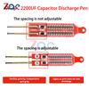 Outils de décharge de condensateur 2200UF Haute tension Courant constant AC/DC Décharge de condensateur Stylo de décharge rapide Outil de choc électrique