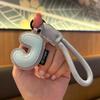Customizable Leather Letter Keychain Pendant for Girls and Couples