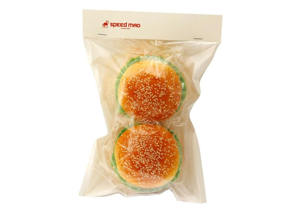 Speed Mao Realistic Hamburger Food Sample Set of 2 Model,