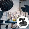 15mm Single Rod Clamp Adapter With 3/8inch Mounting Anti Twist Locating Pins for Photography Props Camera Photo Studio