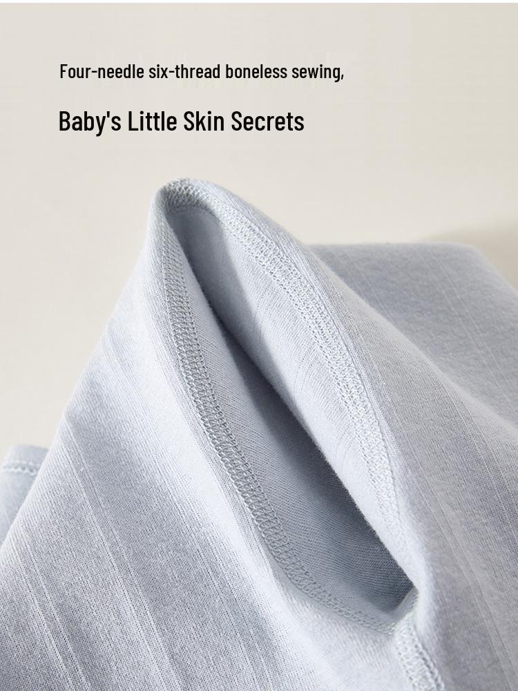 Pure Cotton Long Sleeve Baby Bodysuit: Spring & Autumn Style Newborn Romper