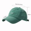 Breathable Baseball Cap Quick-drying Summer Cap New Sports Running Cap  Men Women